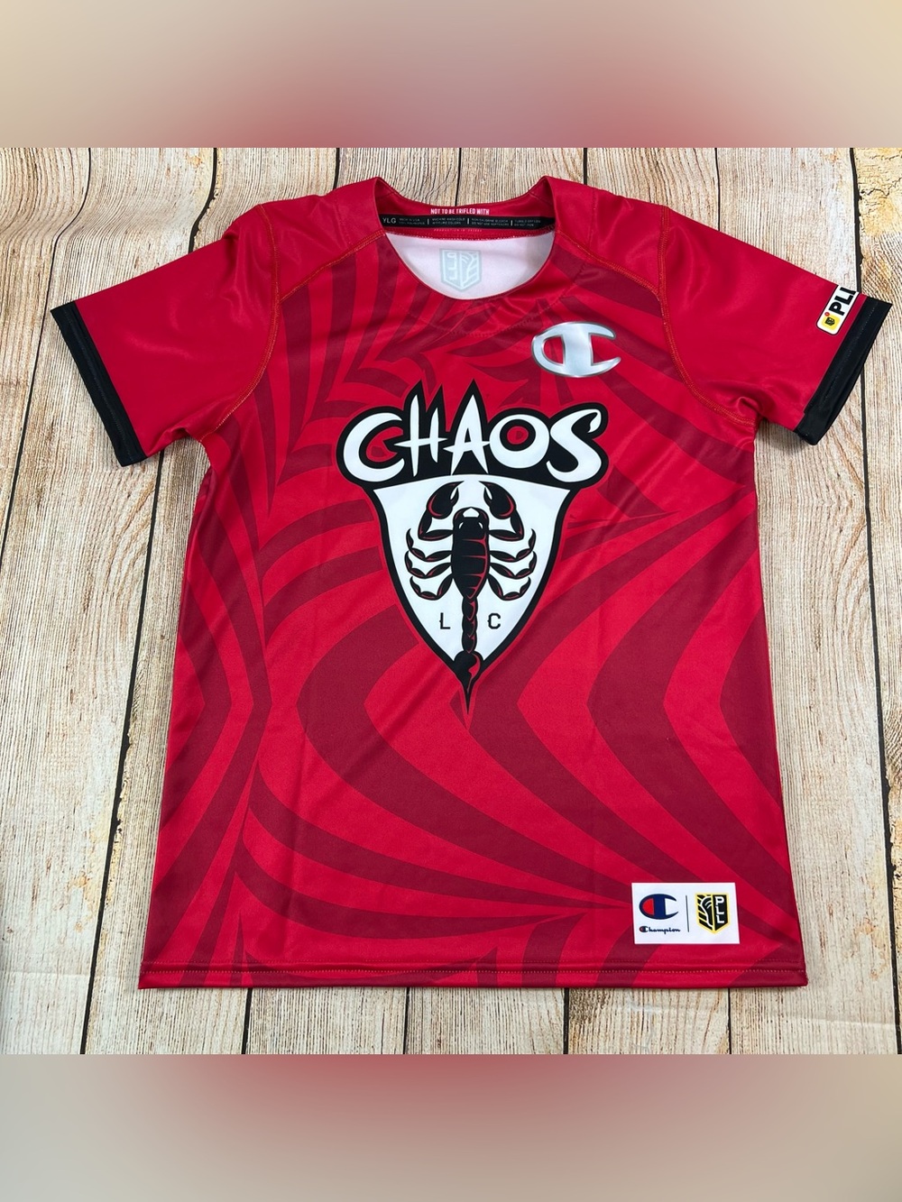 Champion Carolina Chaos PLL Lacrosse #88 Neumann Red Youth Large Jersey